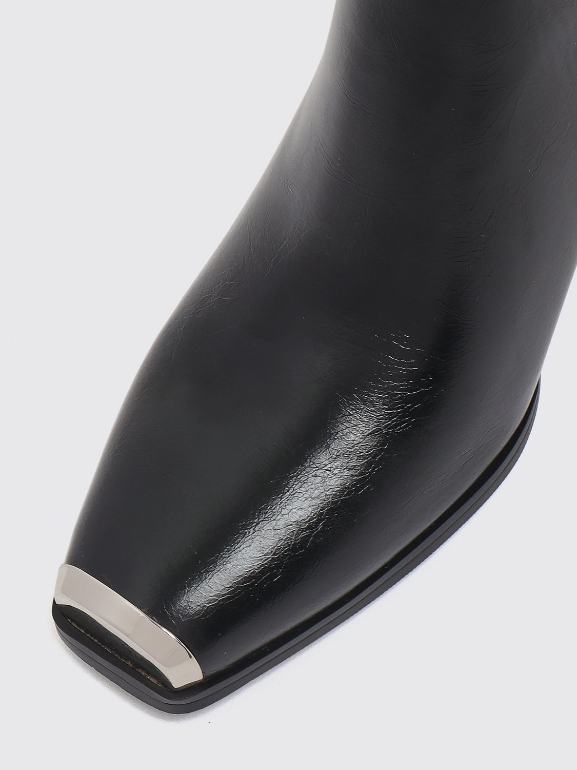 TWENTY FOURHAITCH FLACHE STIEFELETTEN: Flache stiefeletten damen Twenty Fourhaitch, Schwarz - Img 4