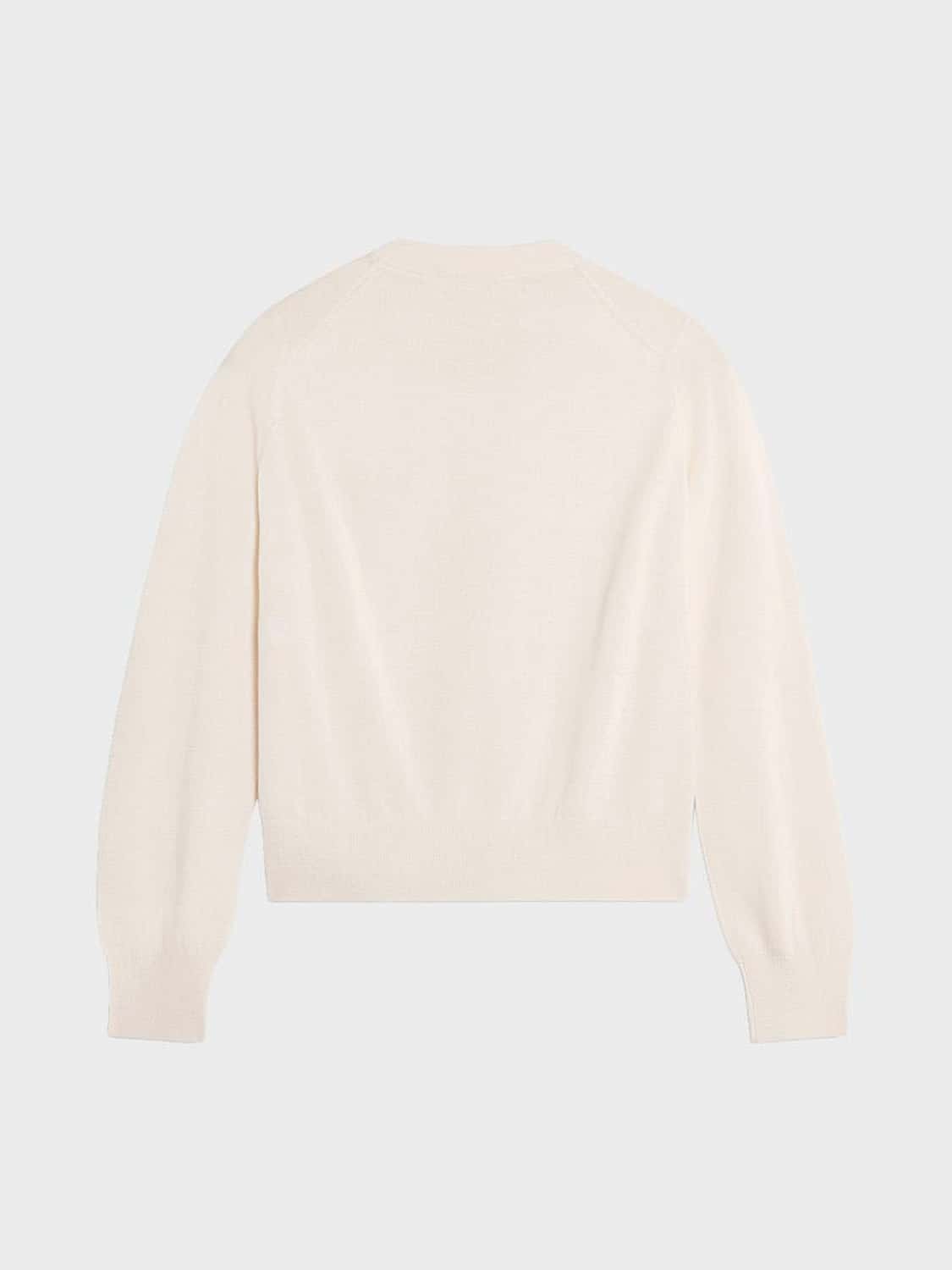 MAISON KITSUNÉ PULLOVER: Pullover damen Maison KitsunÉ, Milch - Img 3