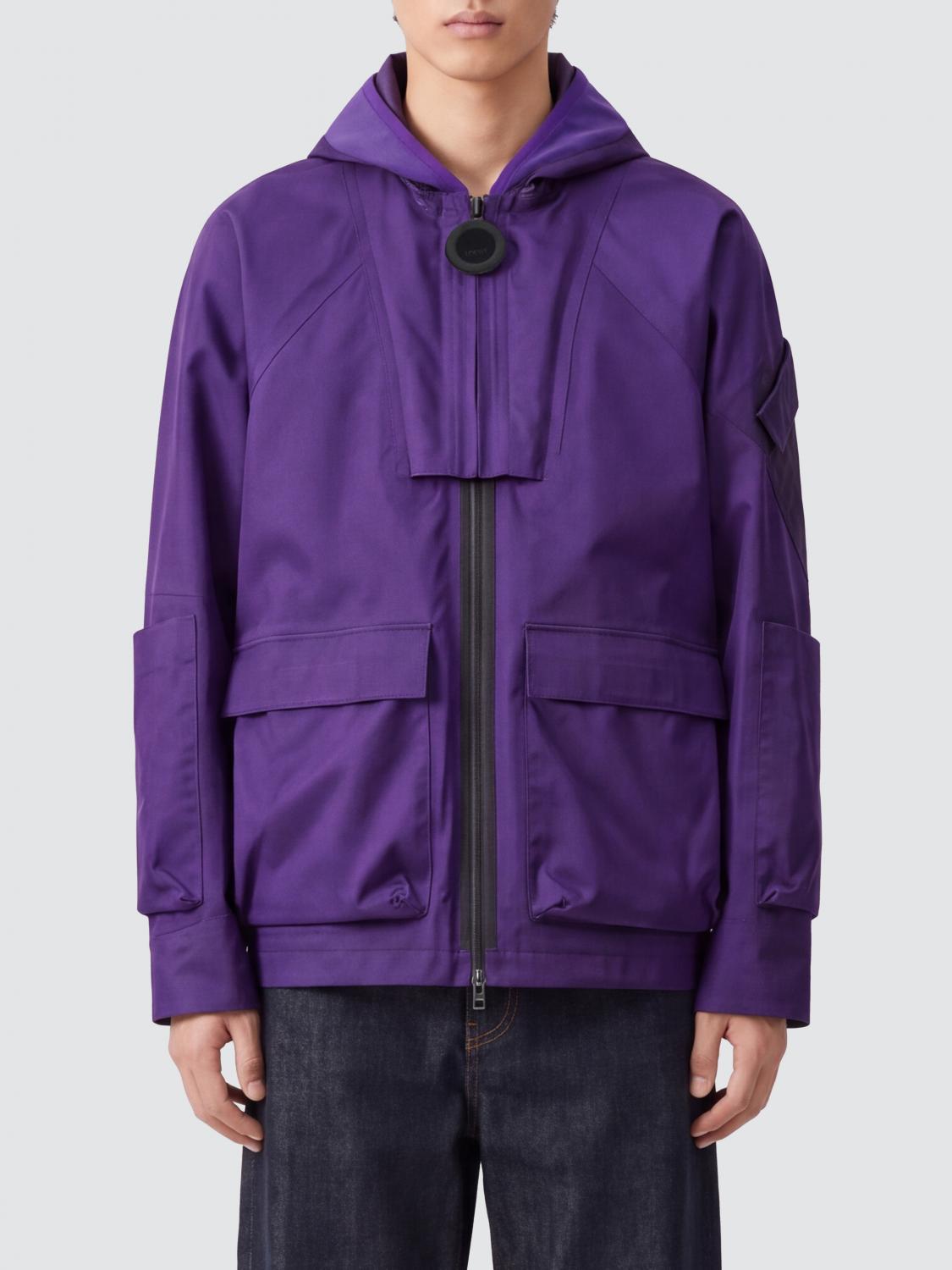 LOEWE JACKET: Jacket men Loewe, Violet - Img 1