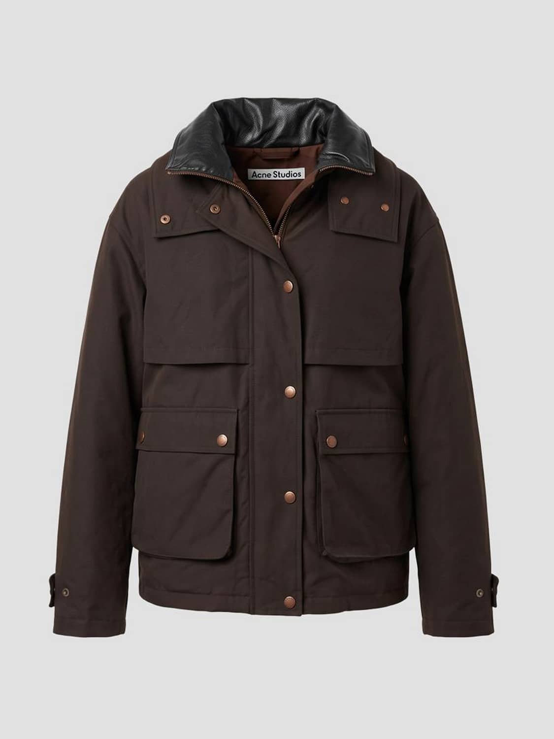 ACNE STUDIOS CHAQUETA: Chaqueta mujer Acne Studios, Marrón - Img 2