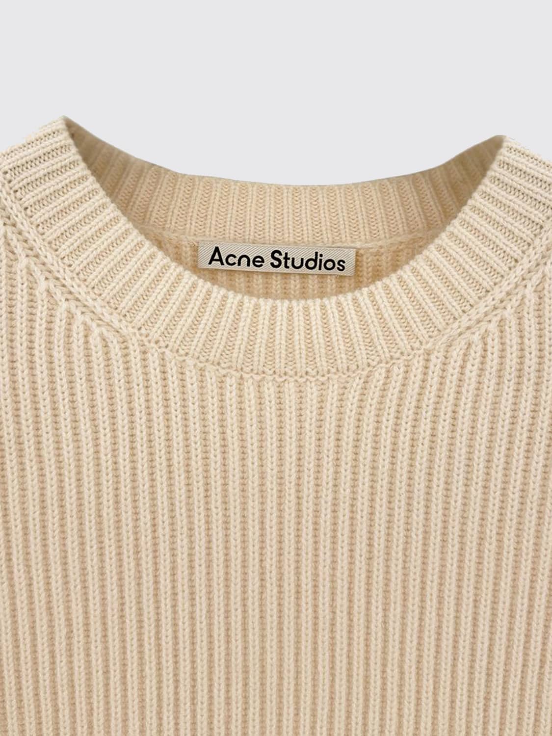 ACNE STUDIOS SWEATER: Sweater men Acne Studios, White - Img 4