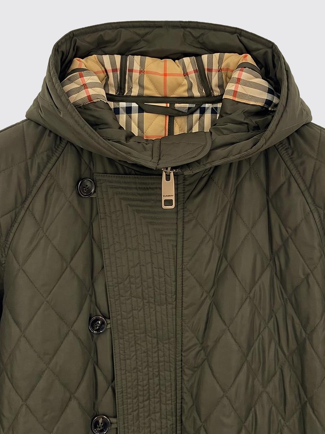 BURBERRY JACKET: Jacket men Burberry, Military - Img 4
