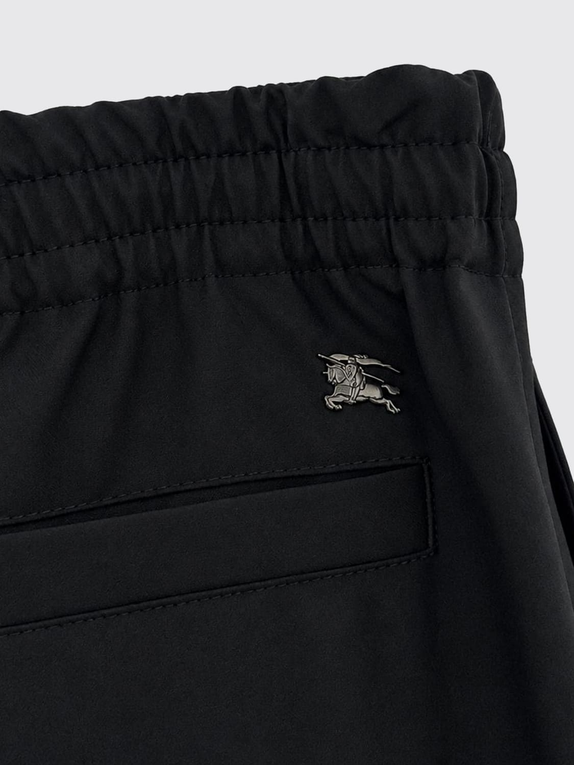 BURBERRY 裤子: 裤子 男士 Burberry, 黑色 - Img 4