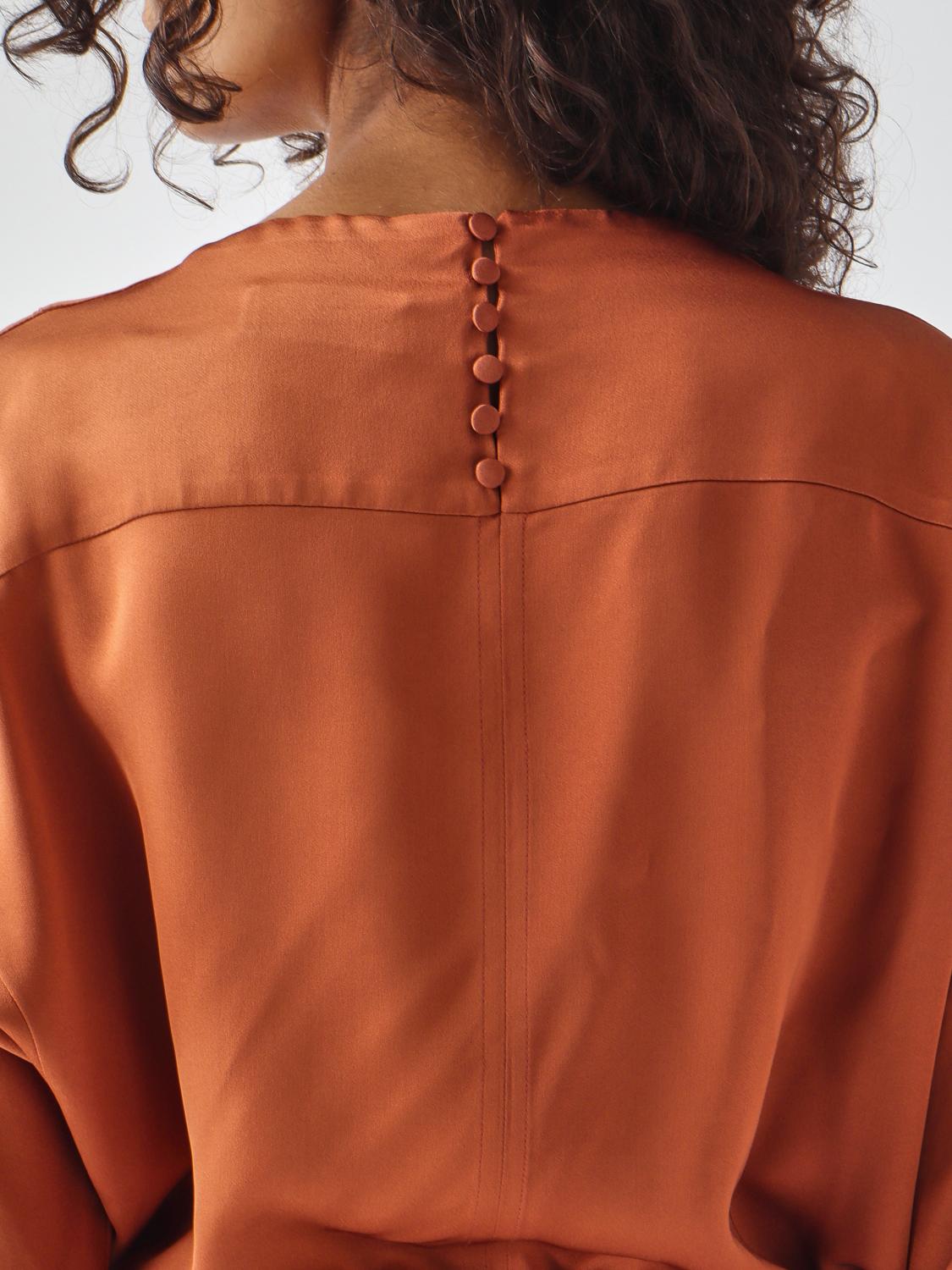 MEIMEIJ VESTIDO: Vestido mujer Meimeij, Naranja - Img 3