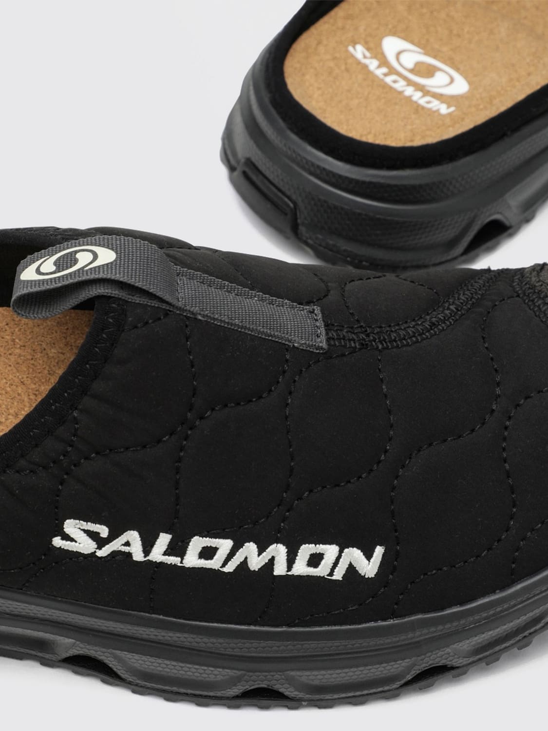 SALOMON SNEAKERS: Gesteppte RX Slide 3.0 ATQ Mules von SALOMON mit Kork-Zwischensohle, Schwarz - Img 3