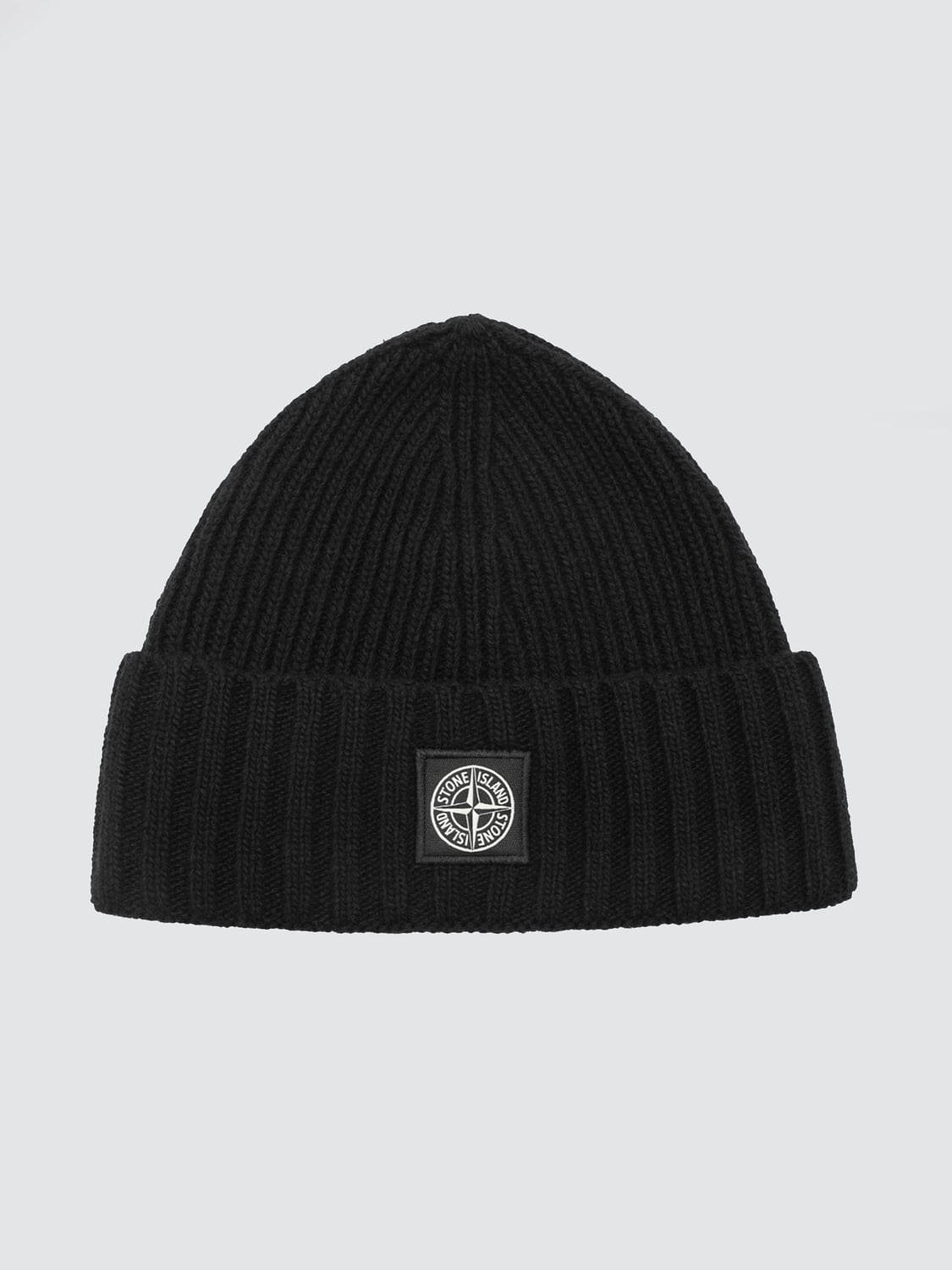 STONE ISLAND JUNIOR HAT: Hat kids Stone Island Junior, Black - Img 1