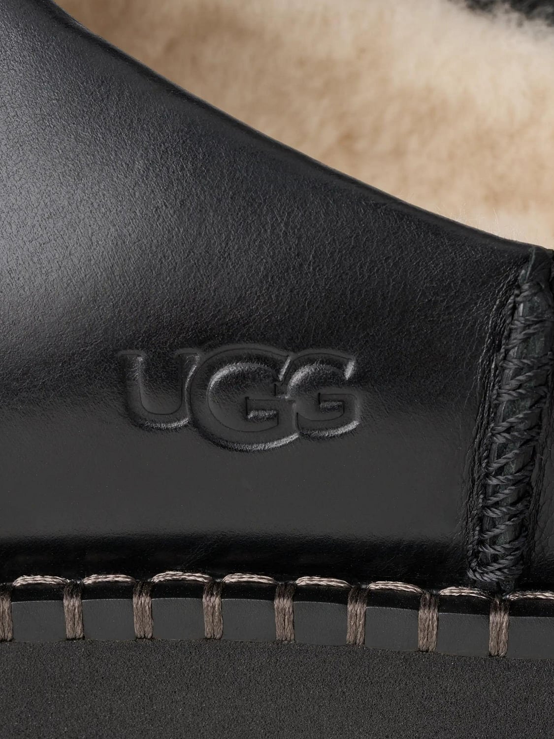 UGG ブーツ: ブーツ レディース UGG, ブラック - Img 3