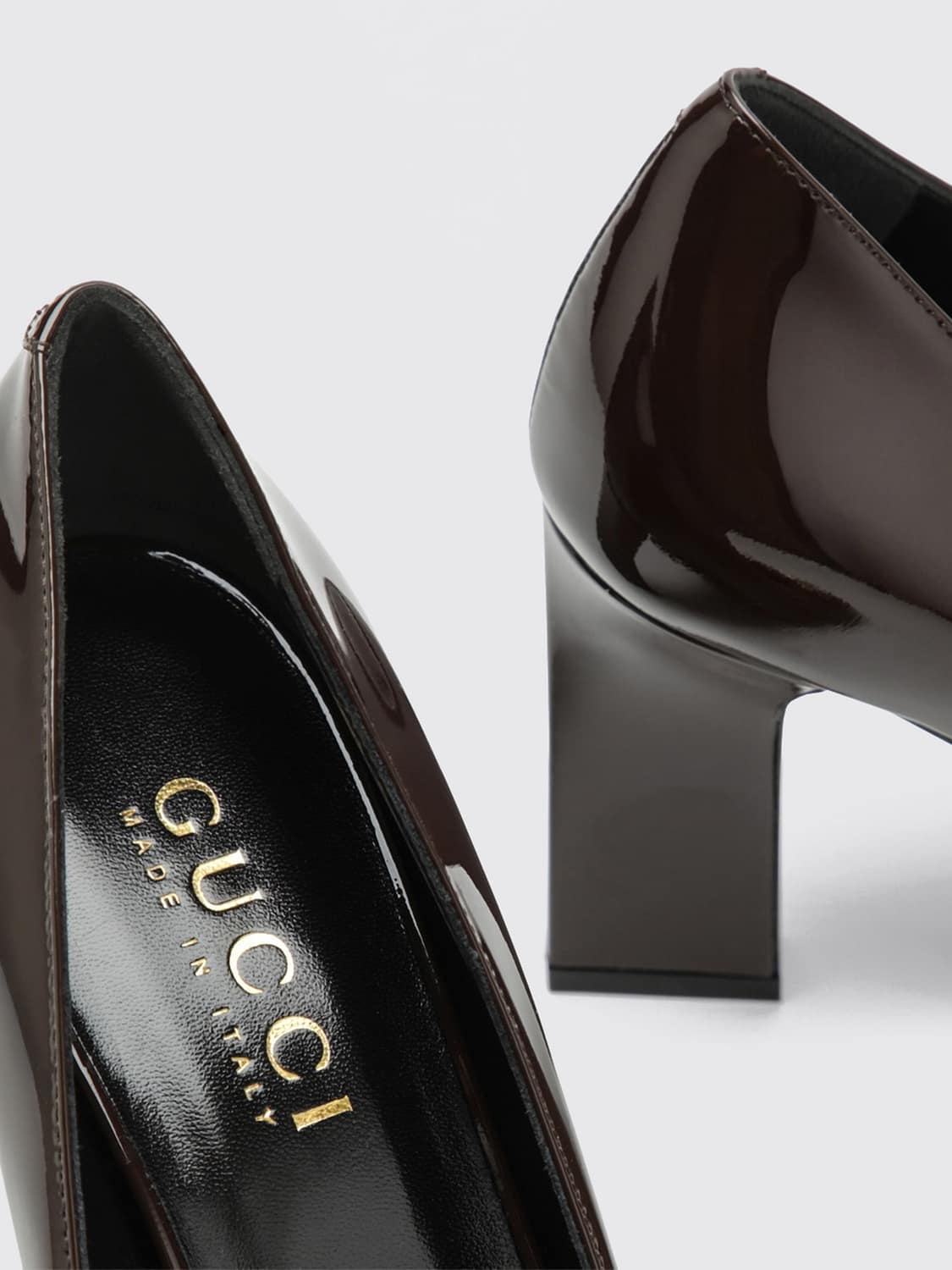 GUCCI ABSATZSCHUHE: Absatzschuhe damen Gucci, Braun - Img 3