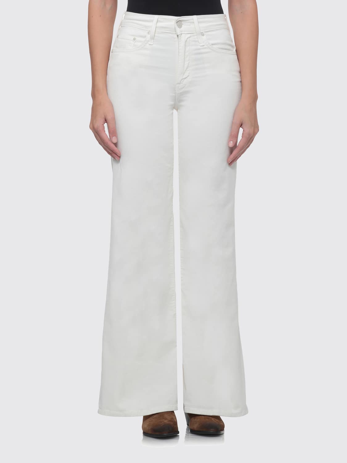 MOTHER JEANS: Jeans damen Mother, Ivory - Img 1