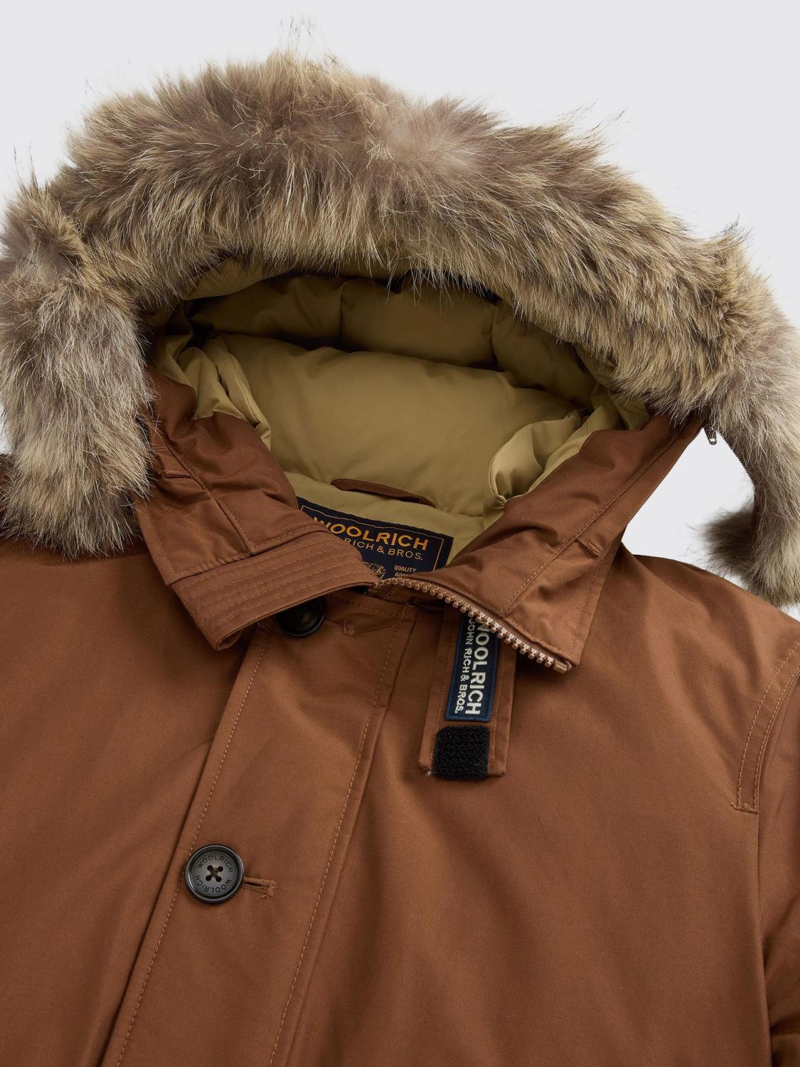 WOOLRICH КУРТКА: Куртка Мужское Woolrich, Желто-Коричневый - Img 3