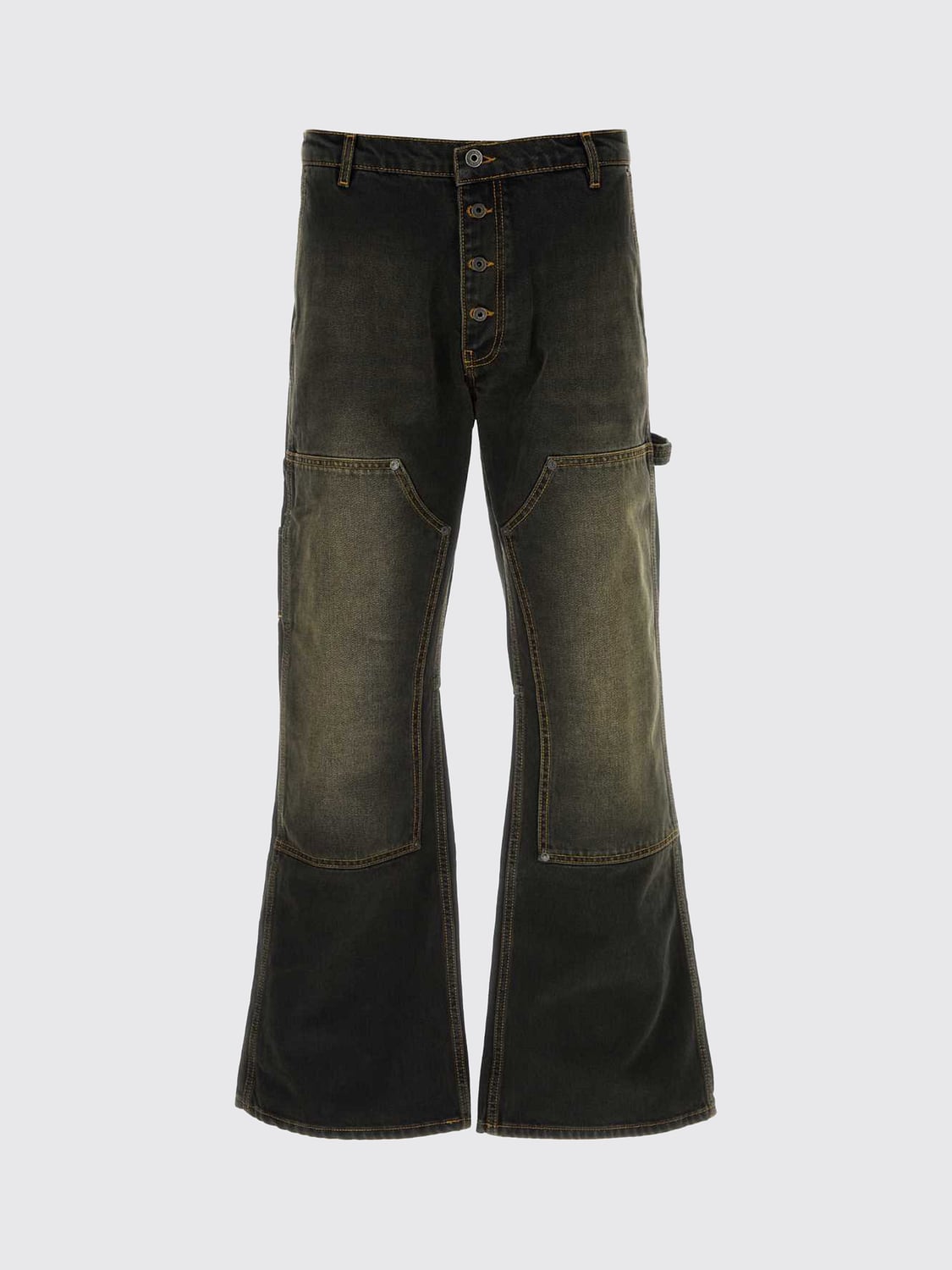 OFF-WHITE JEANS: Jeans uomo Off-white, Nero - Img 2
