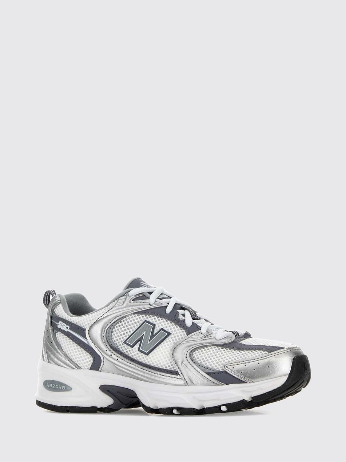 NEW BALANCE BASKETS: Baskets homme New Balance, Argent - Img 2