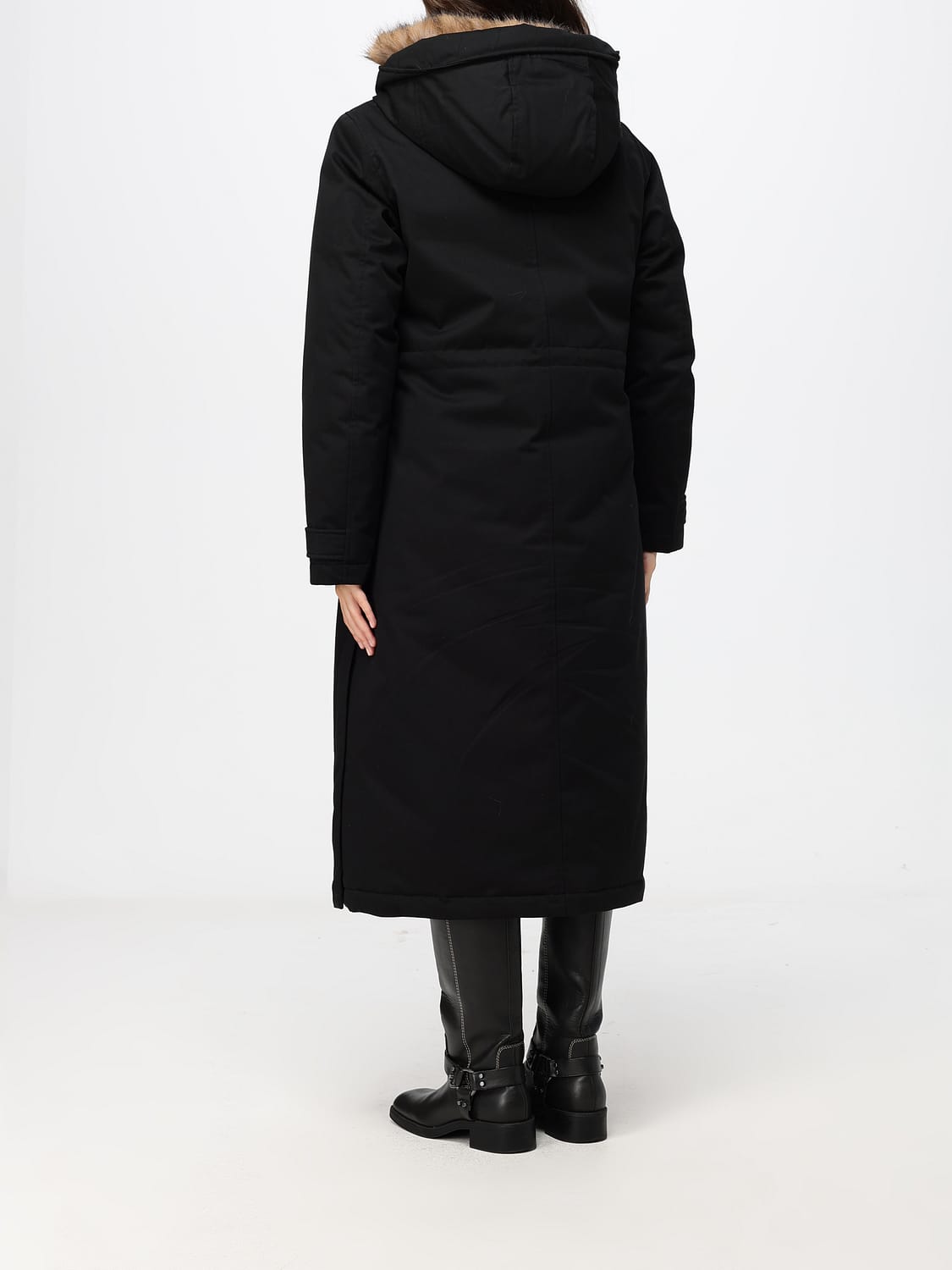 WOOLRICH CAPPOTTO: Giacca donna Woolrich, Nero - Img 2