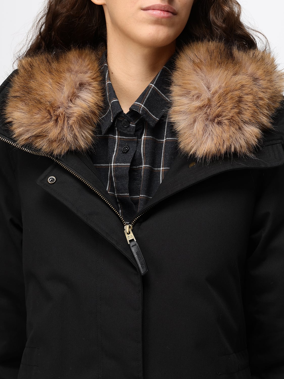 WOOLRICH CAPPOTTO: Giacca donna Woolrich, Nero - Img 4