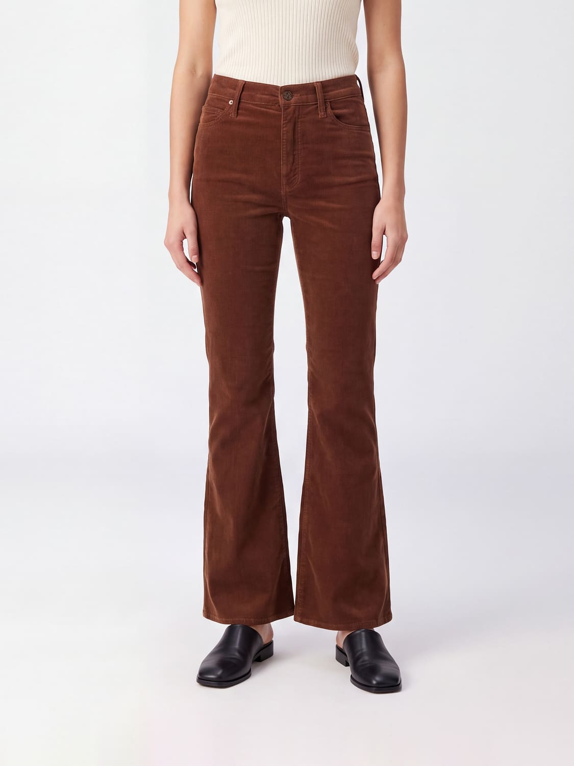 MOTHER PANTS: Pants woman Mother, Brown - Img 1