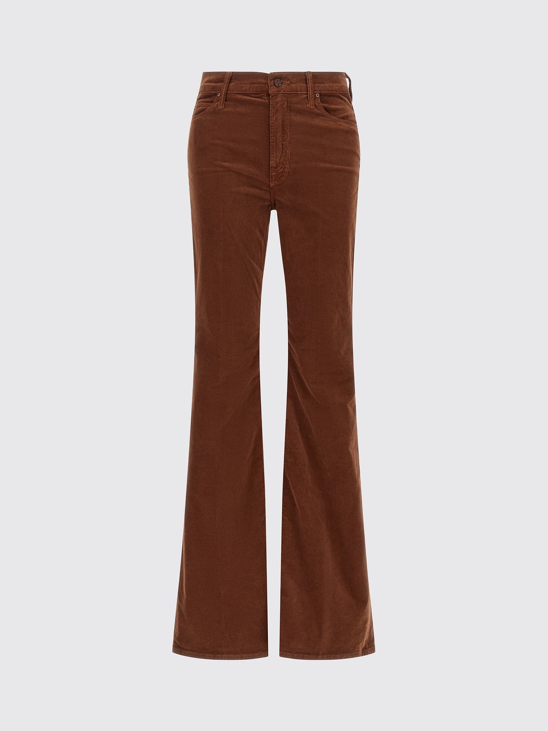 MOTHER PANTS: Pants woman Mother, Brown - Img 2