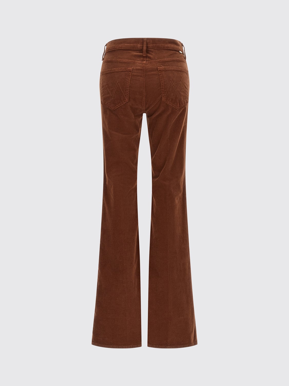 MOTHER PANTS: Pants woman Mother, Brown - Img 3