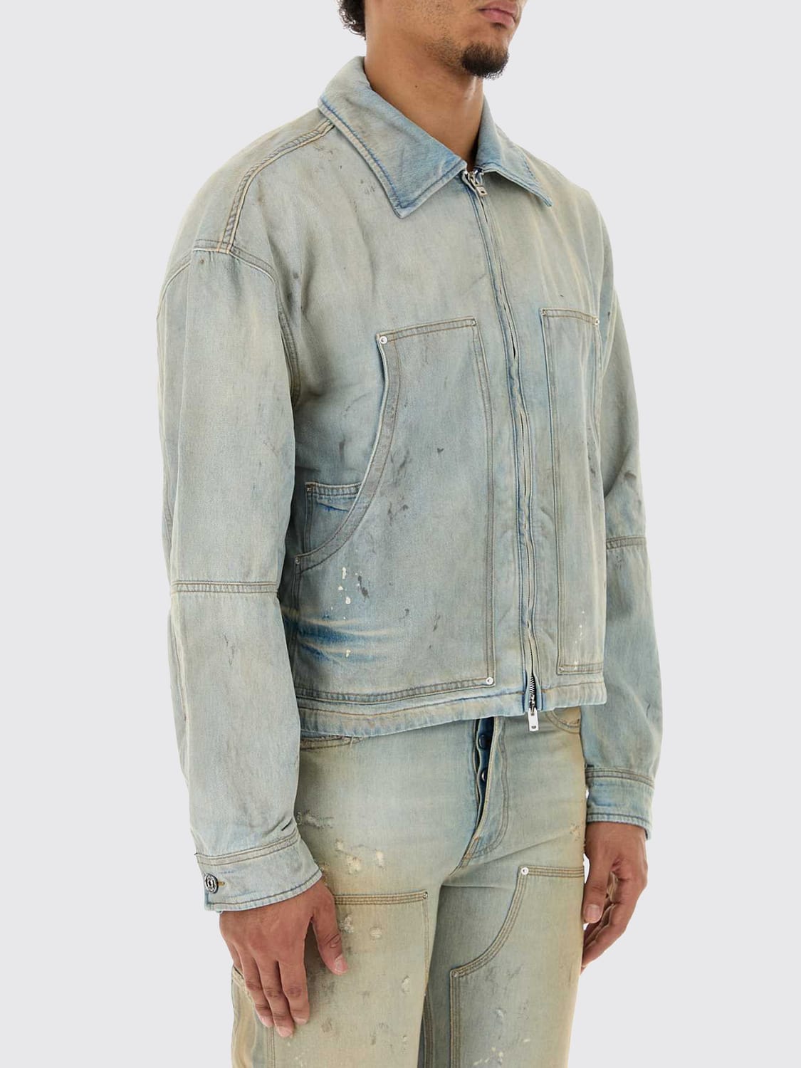 AMIRI JACKET: Jacket men Amiri, Blue - Img 1