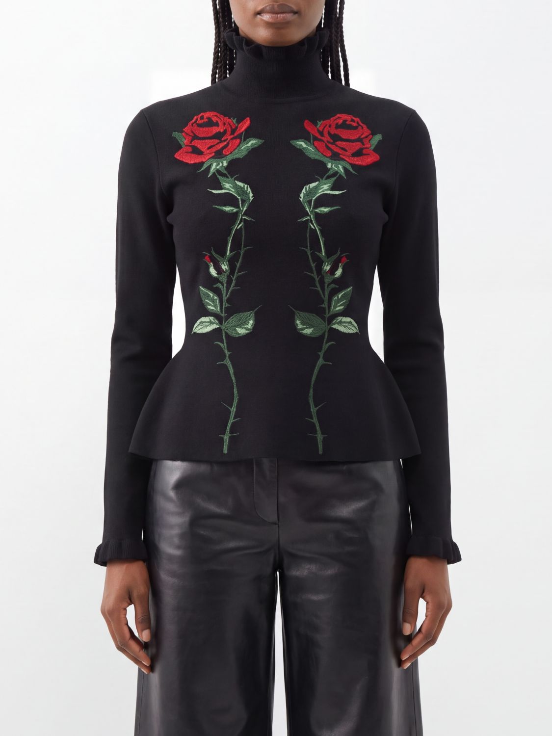 BLUMARINE PULLOVER: Pullover damen Blumarine, Schwarz - Img 1