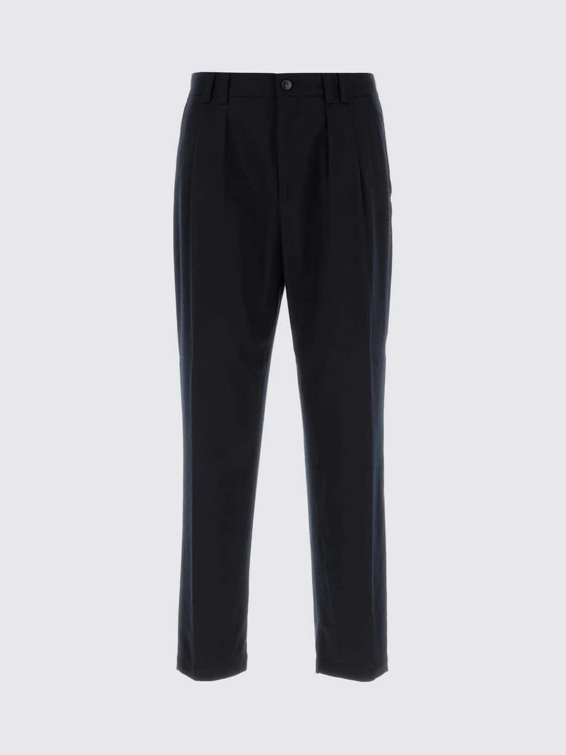 CANALI PANTALONES: Pantalones hombre Canali, Azul Oscuro - Img 2