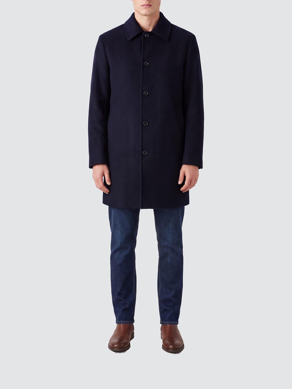PAUL SMITH COAT: Coat men Paul Smith, Navy - Img 1