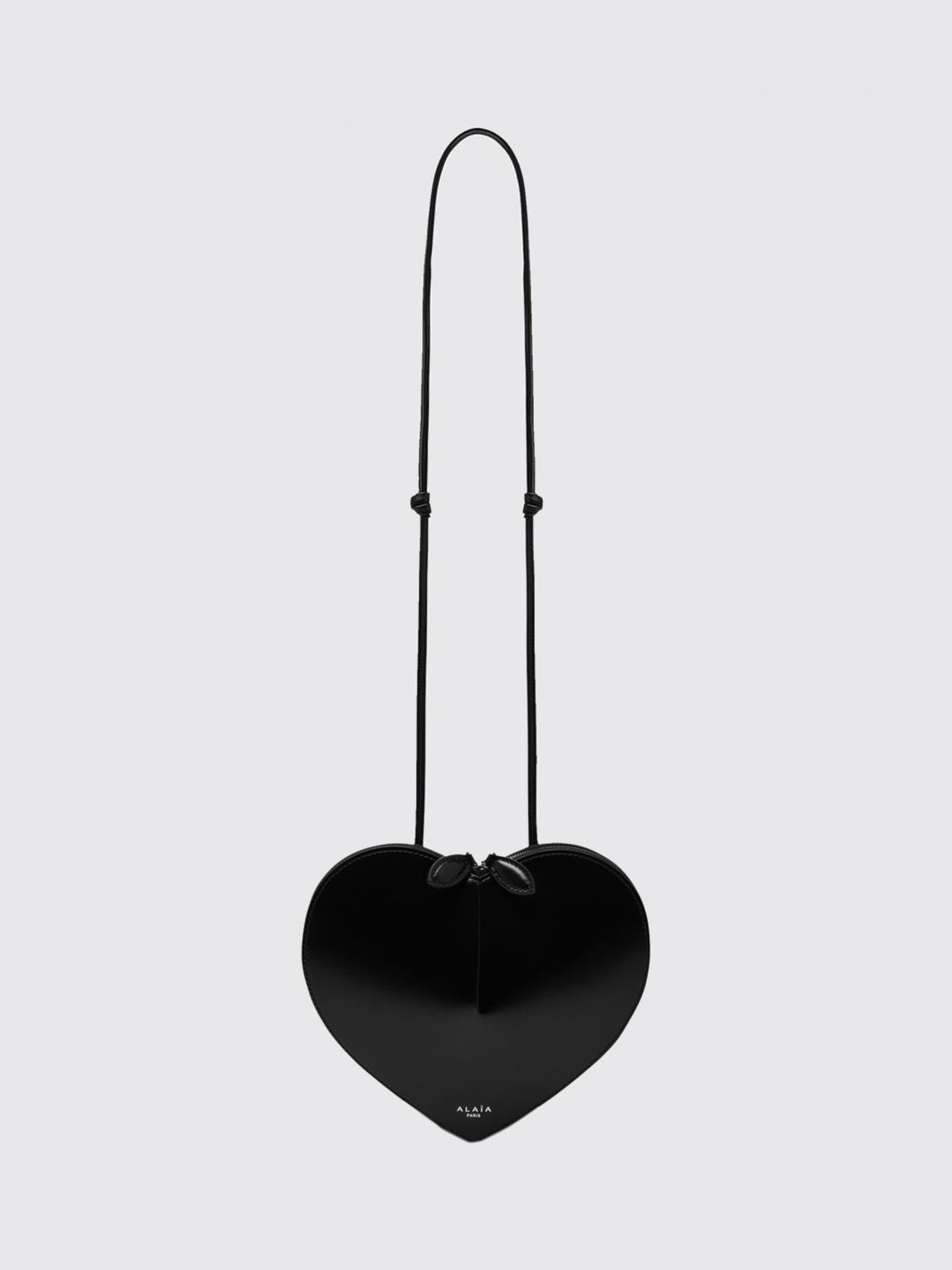 ALAÏA BORSA A SPALLA: Borsa a spalla donna AlaÏa, Nero - Img 1
