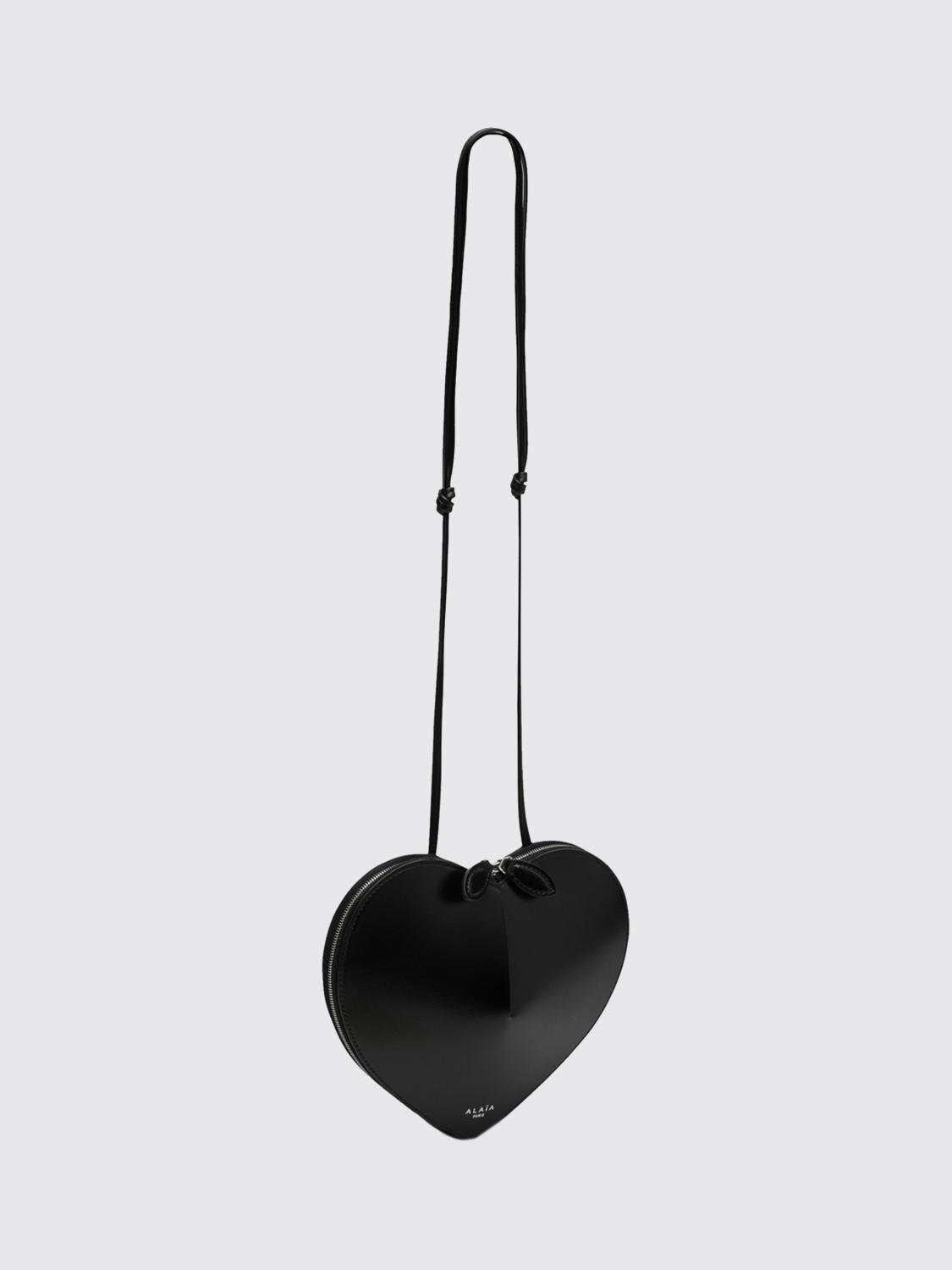 ALAÏA BORSA A SPALLA: Borsa a spalla donna AlaÏa, Nero - Img 3