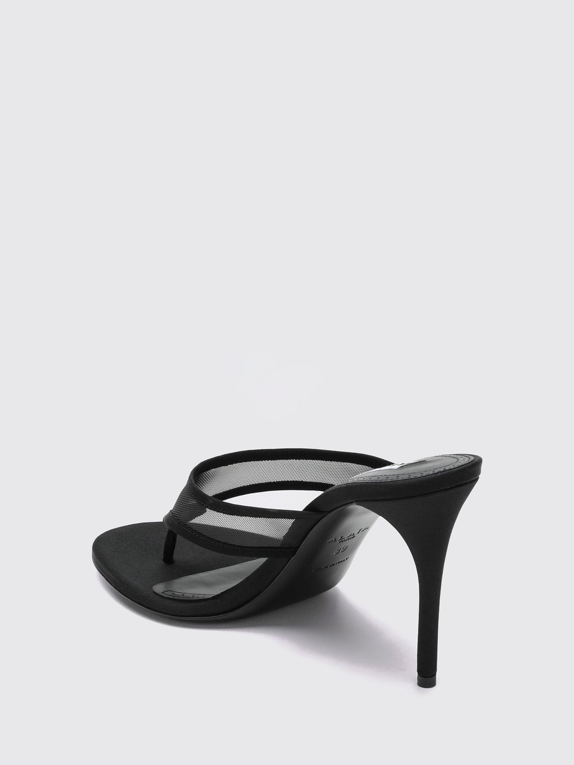 ALAÏA SANDALI CON TACCO: Sandali con tacco donna AlaÏa, Nero - Img 3