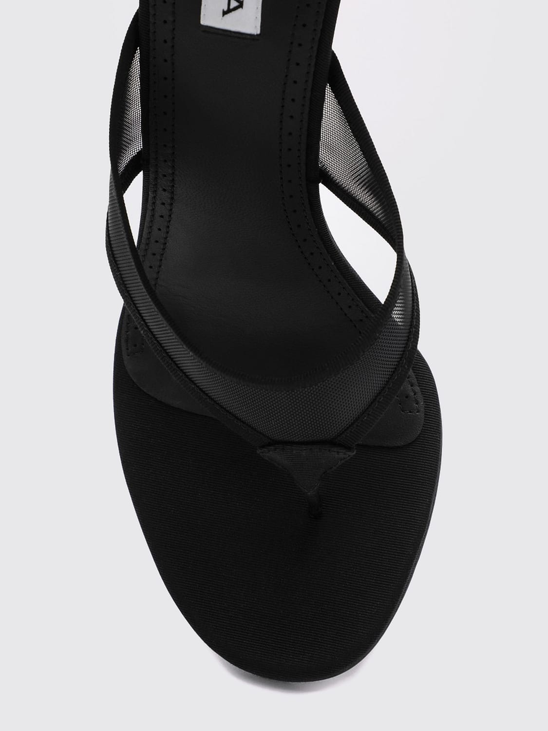 ALAÏA SANDALI CON TACCO: Sandali con tacco donna AlaÏa, Nero - Img 4