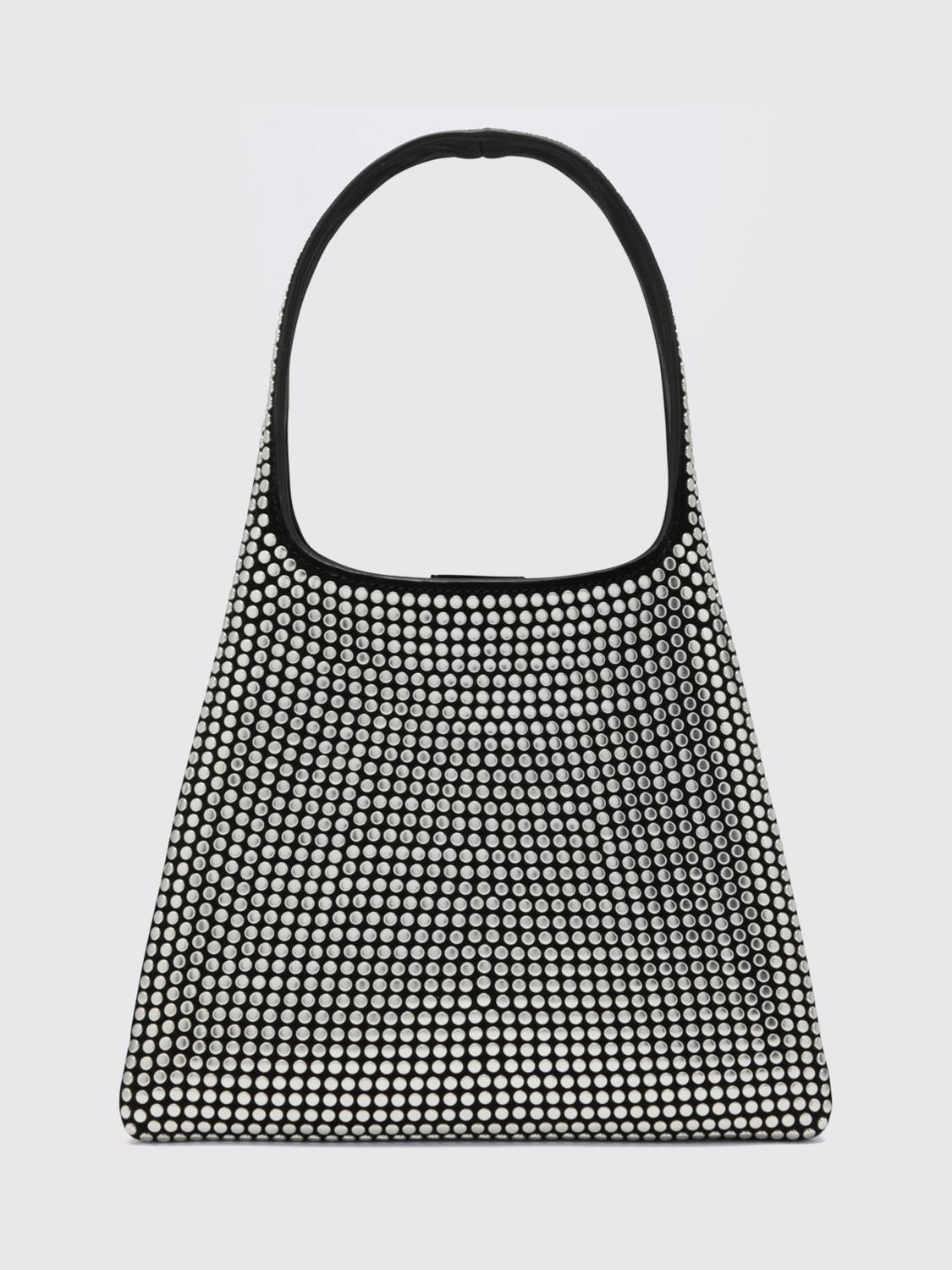 ALAÏA BORSA A SPALLA: Borsa a spalla donna AlaÏa, Nero - Img 2