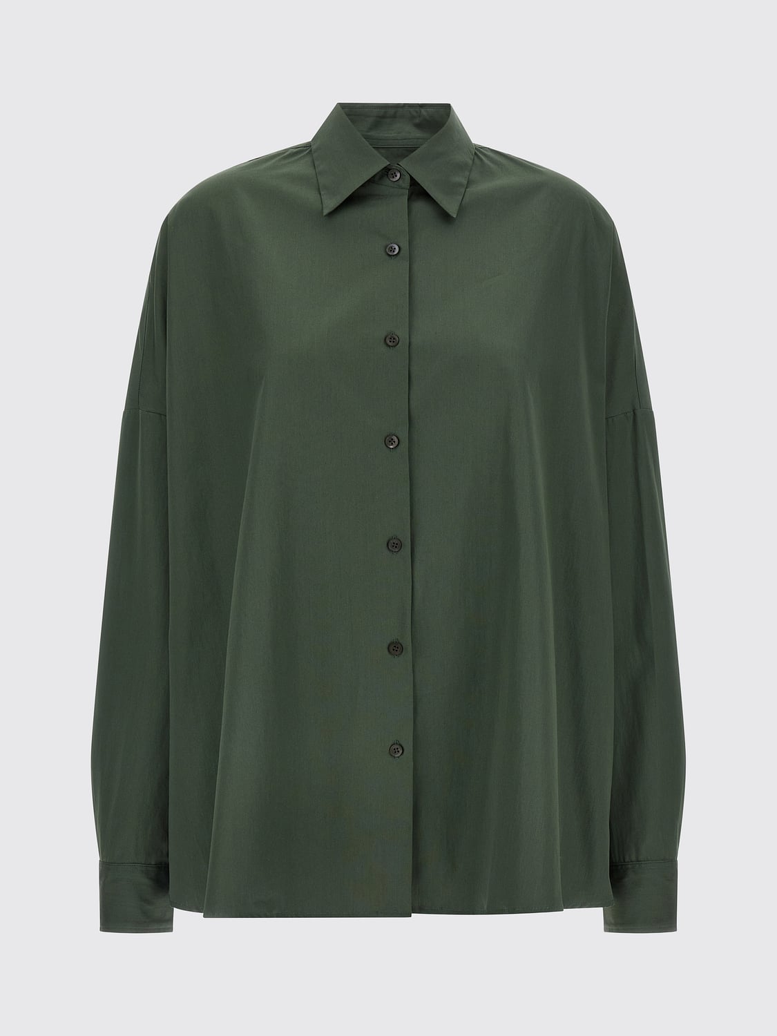 DRIES VAN NOTEN HEMDBLUSE: Hemdbluse damen Dries Van Noten, Grün - Img 2