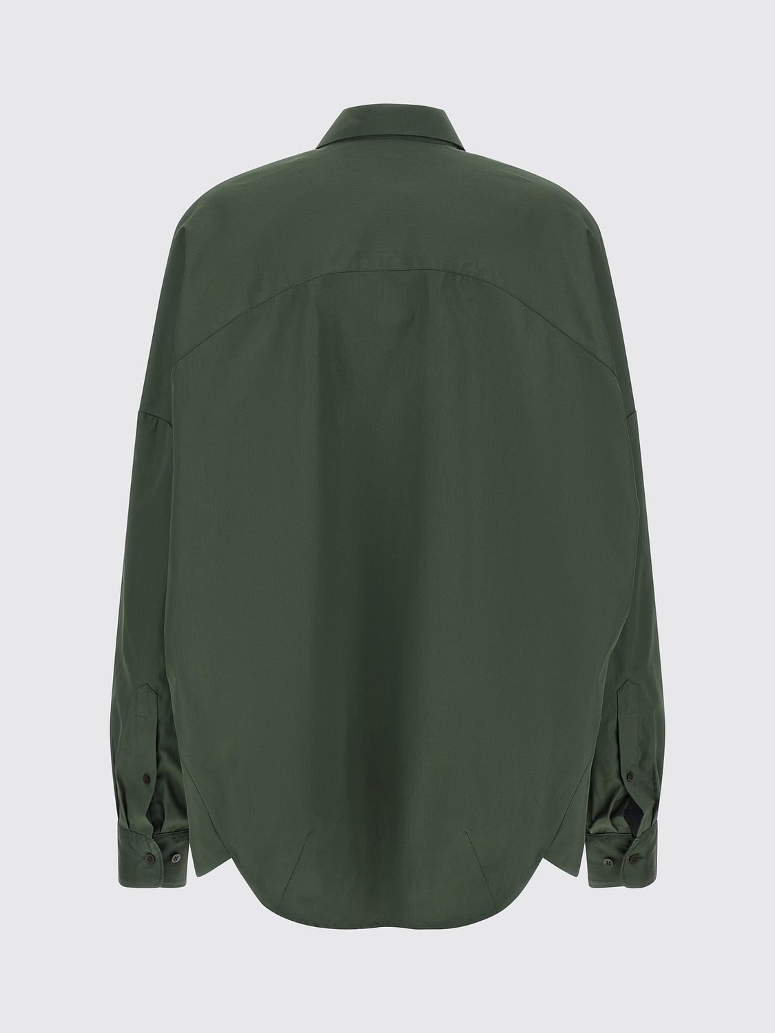 DRIES VAN NOTEN HEMDBLUSE: Hemdbluse damen Dries Van Noten, Grün - Img 3