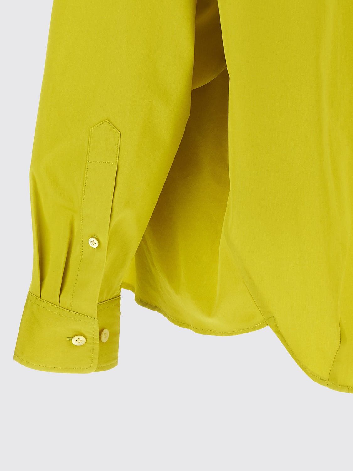 DRIES VAN NOTEN HEMDBLUSE: Hemdbluse damen Dries Van Noten, Limette - Img 4