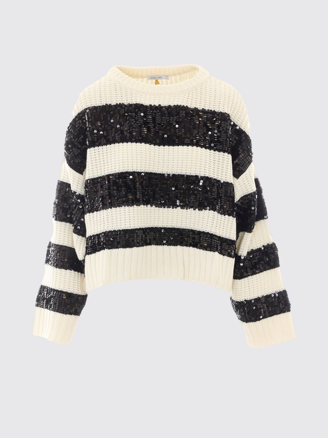 PATRIZIA PEPE PULLOVER: Pullover damen Patrizia Pepe, Weiß - Img 2