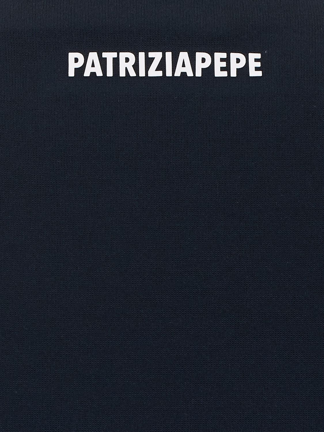 PATRIZIA PEPE SUDADERA: Sudadera mujer Patrizia Pepe, Azul Oscuro - Img 4