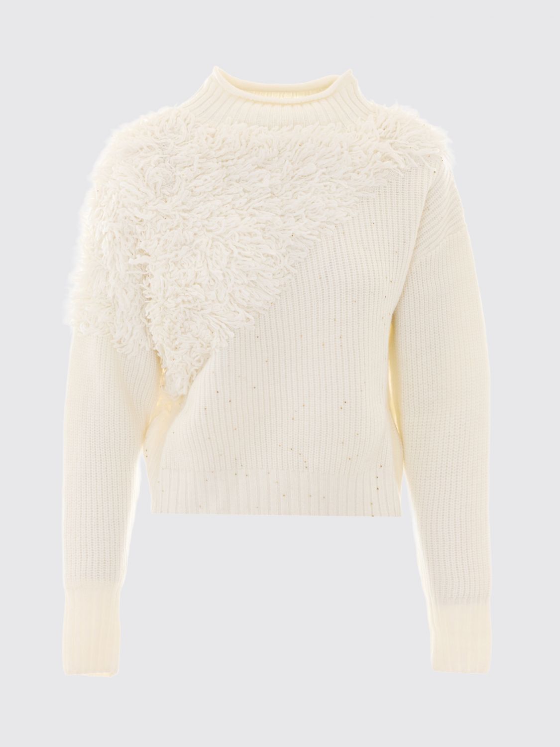PATRIZIA PEPE PULLOVER: Pullover damen Patrizia Pepe, Weiß - Img 2