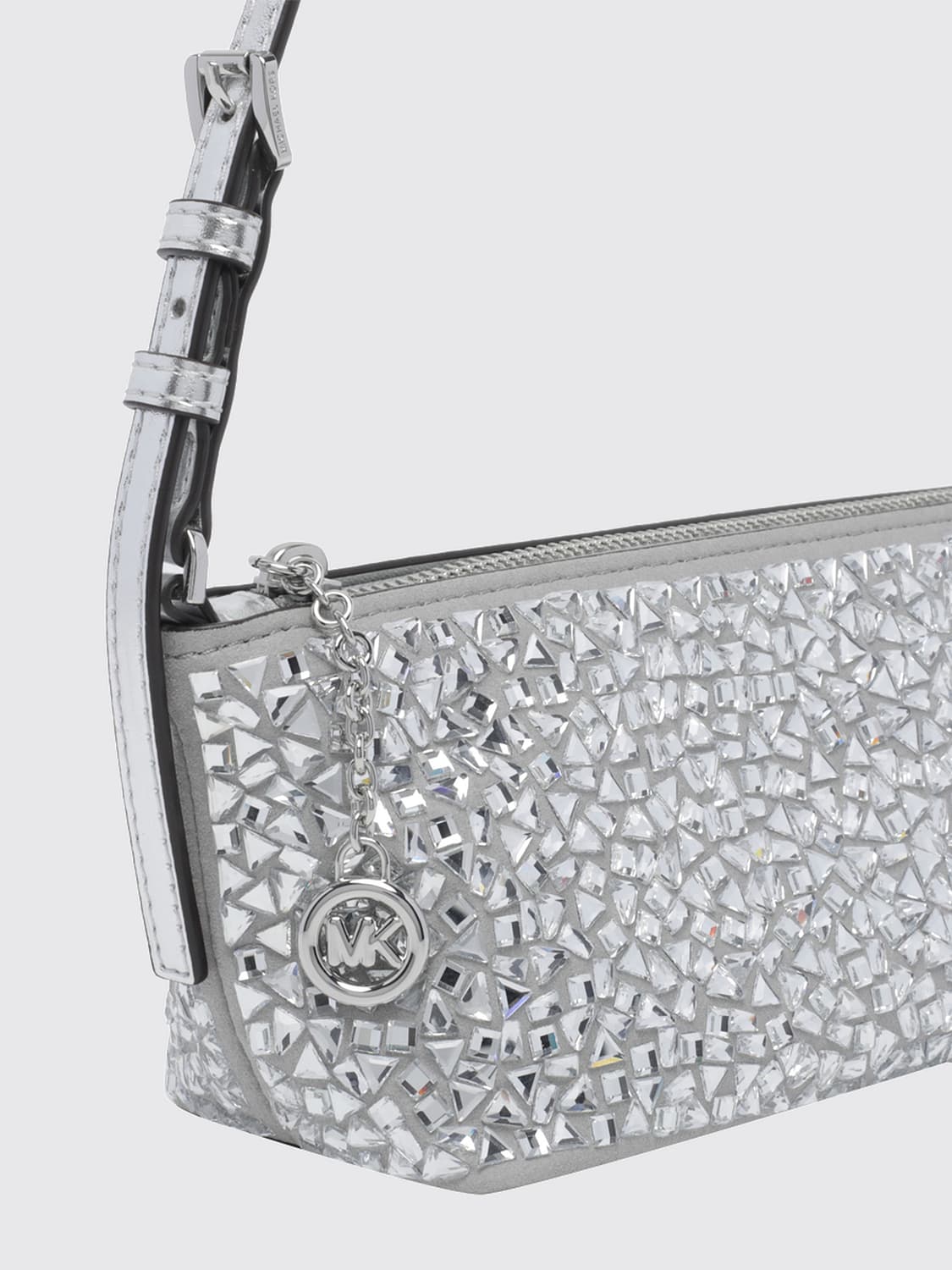 MICHAEL KORS CLUTCH: Clutch damen Michael Kors, Silber - Img 4