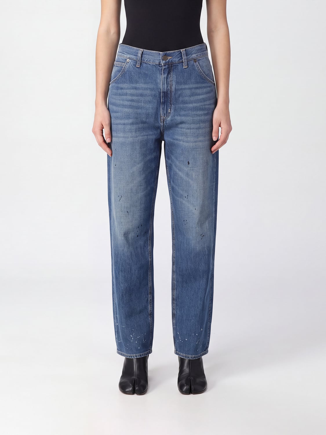 MAISON MARGIELA VAQUEROS: Vaqueros mujer Maison Margiela, Azul Oscuro - Img 1