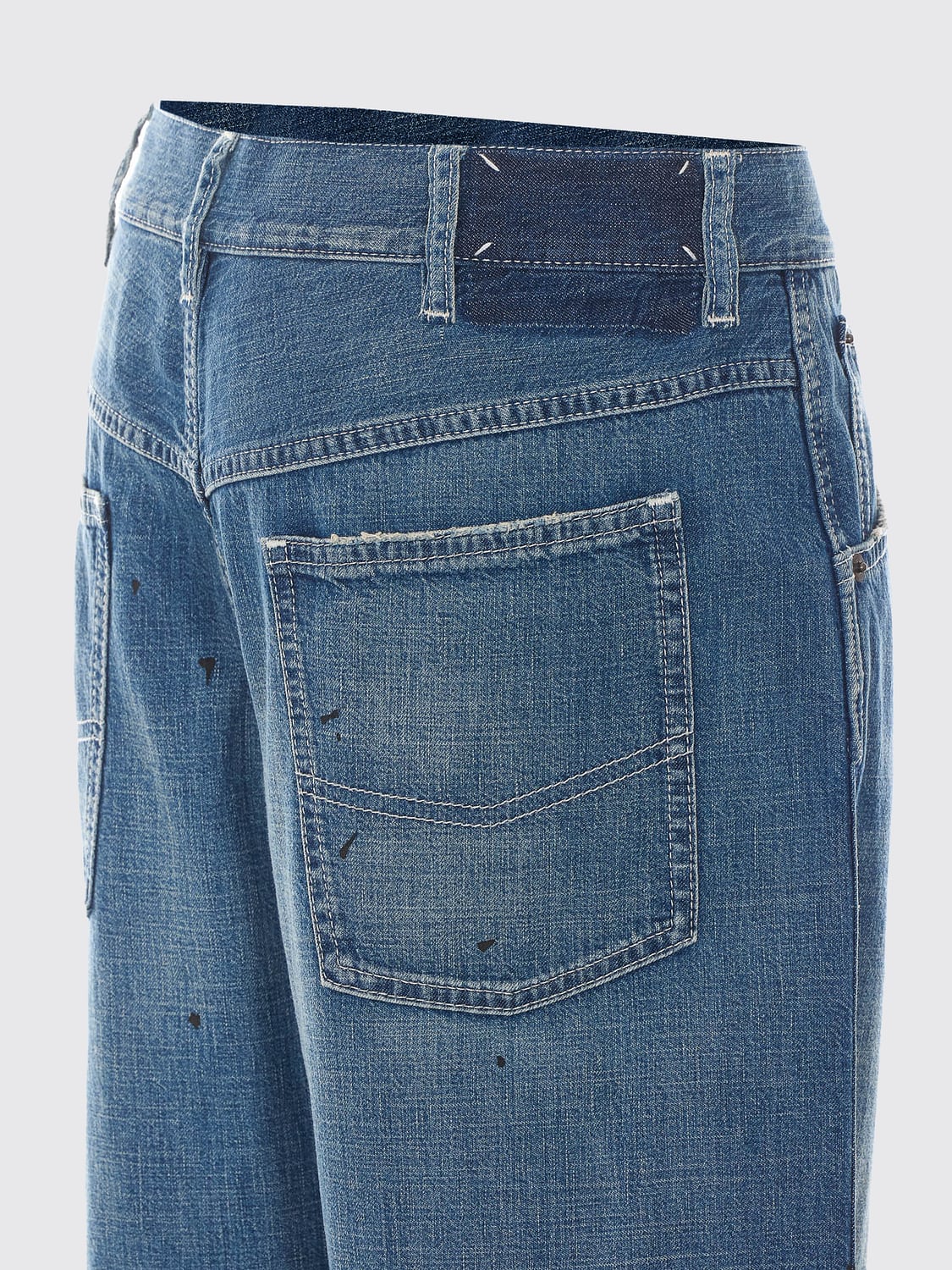MAISON MARGIELA VAQUEROS: Vaqueros mujer Maison Margiela, Azul Oscuro - Img 4