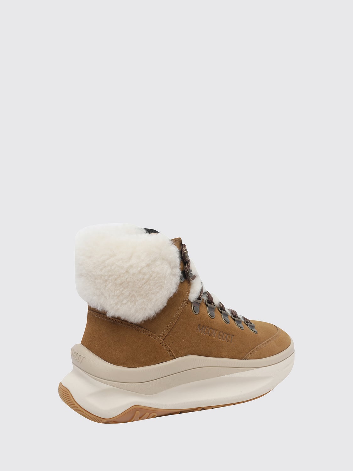 MOON BOOT BOOTS: Boots woman Moon Boot, Brown - Img 4