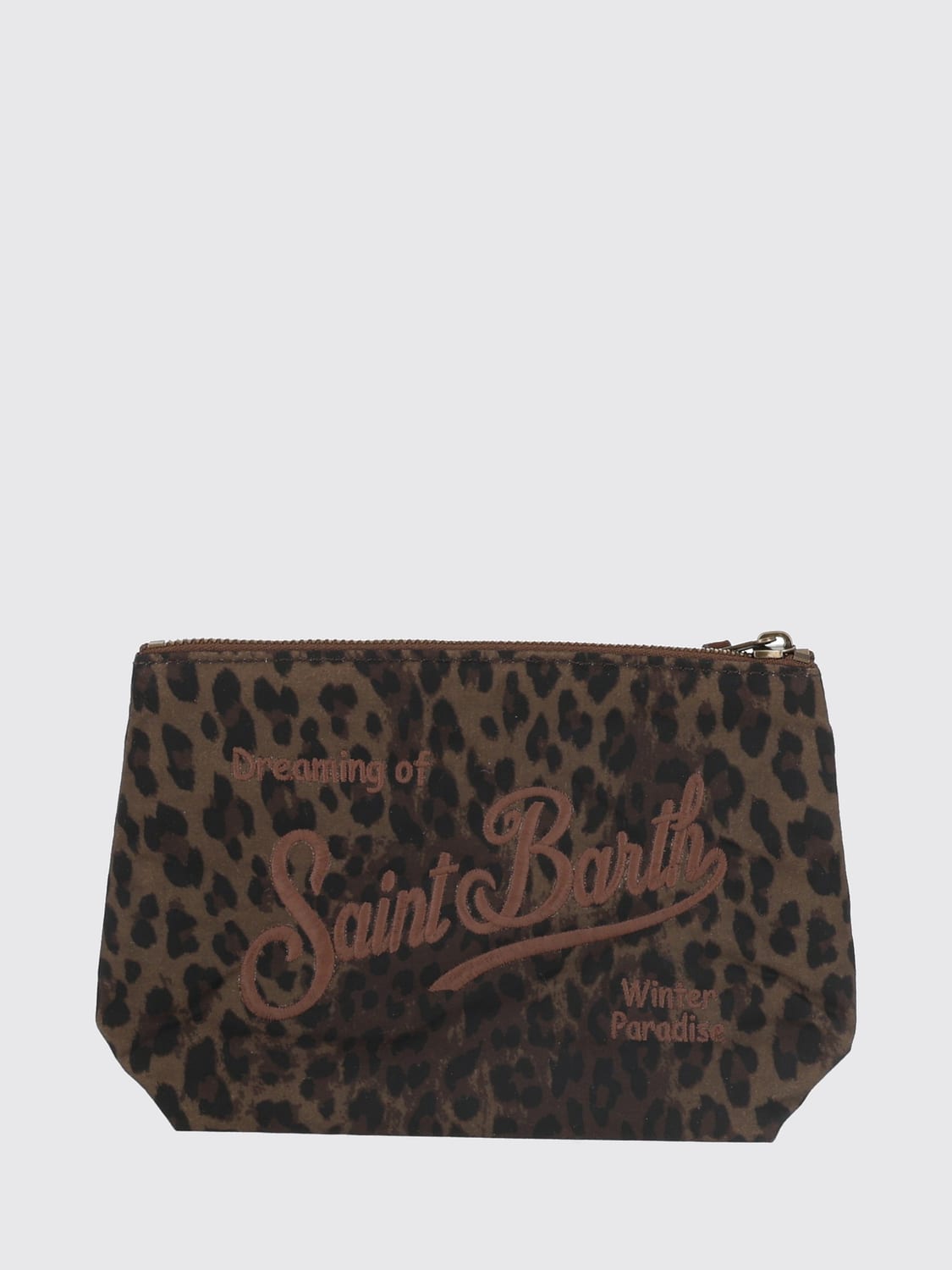 MC2 SAINT BARTH BORSA MINI: Mini borsa a mano Aline MC2 Saint Barth in cotone cerato con motivo tartan, Fa04 - Img 2