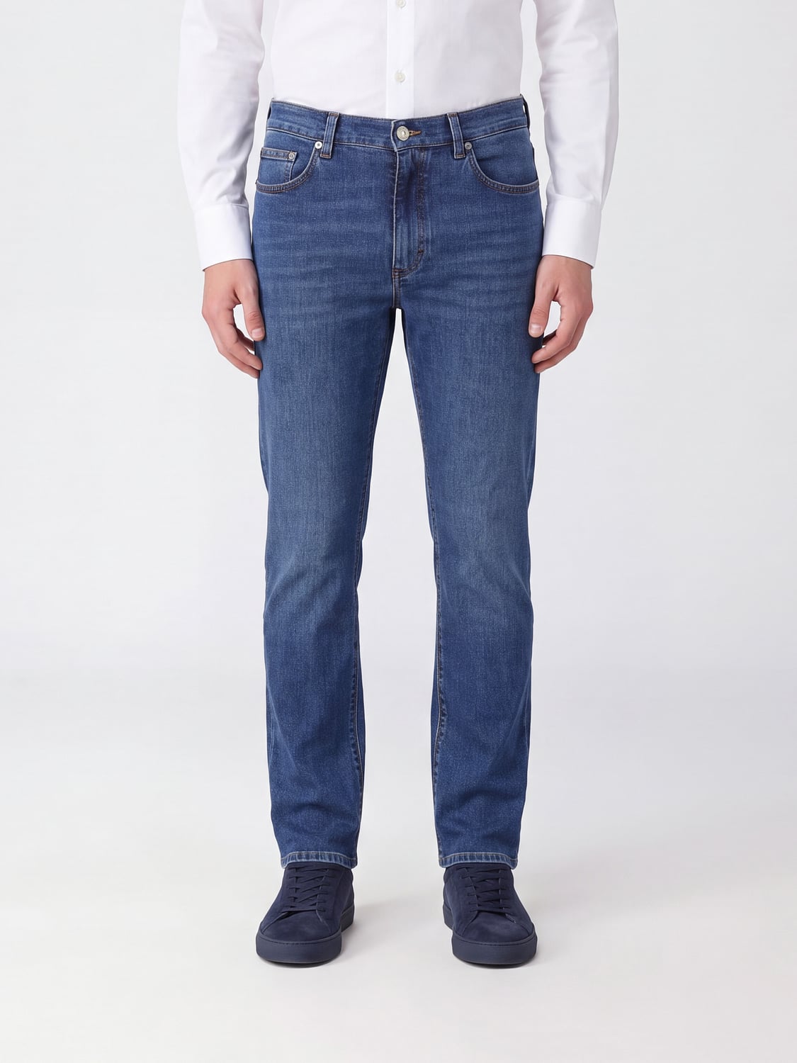 ZEGNA PANTS: Pants men Zegna, Denim - Img 1
