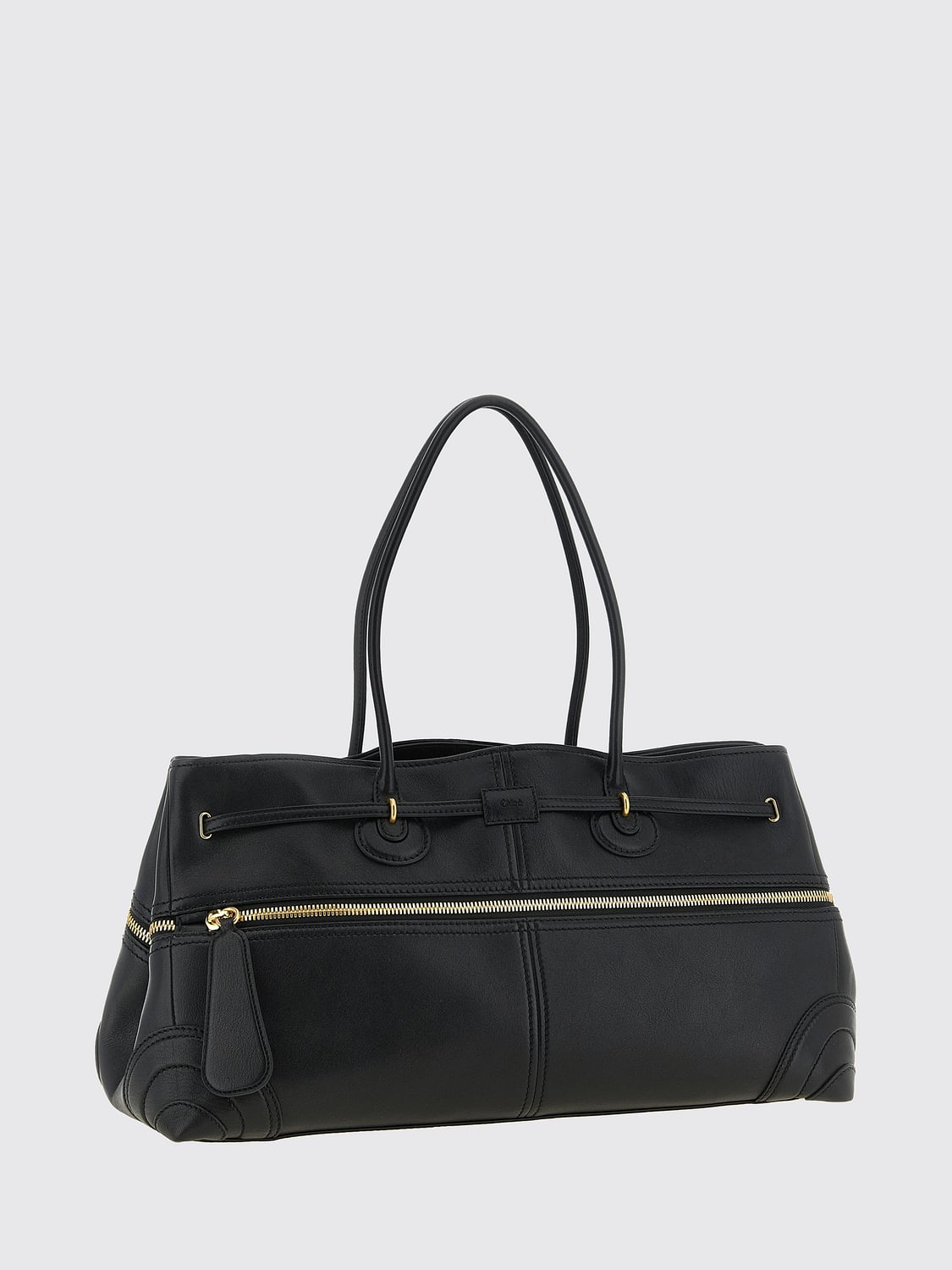 CHLOÉ BORSA A SPALLA: Borsa a mano donna ChloÉ, Nero - Img 2