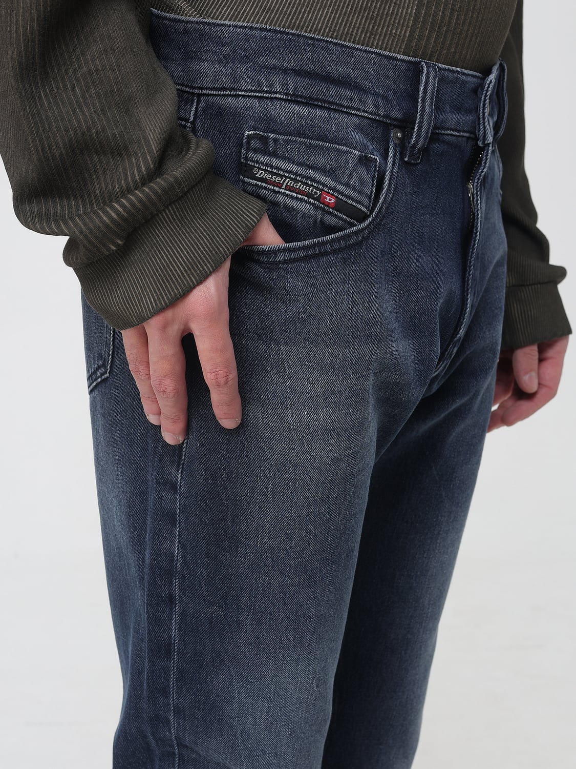 DIESEL JEANS: Jeans uomo Diesel, Blue - Img 3
