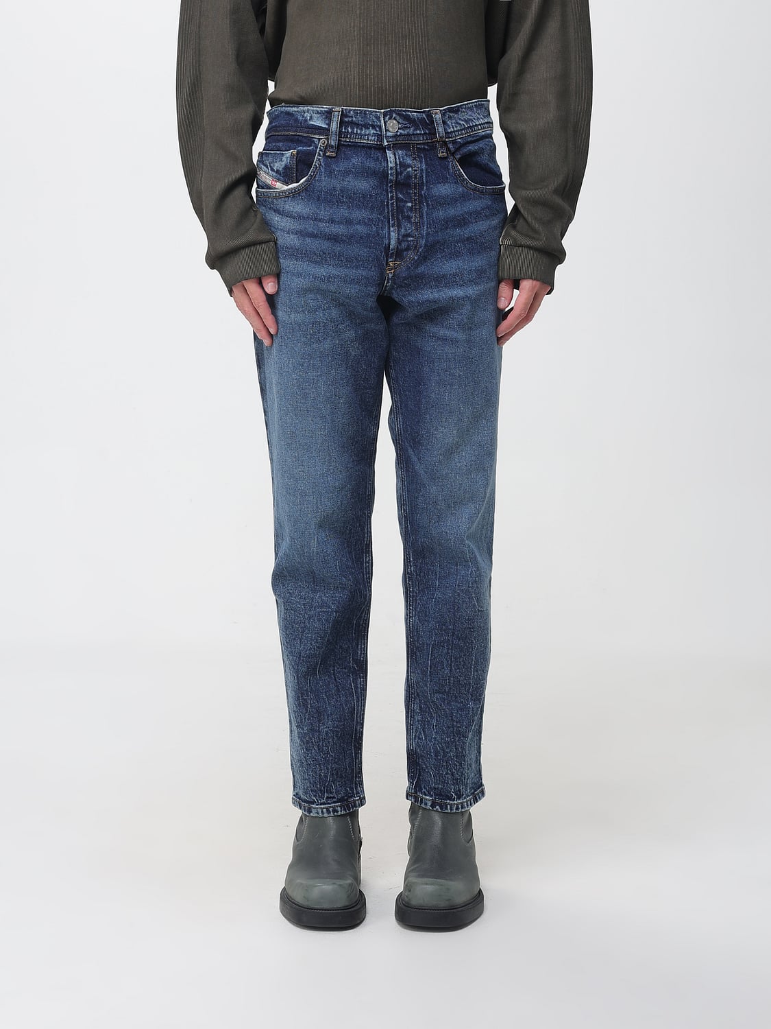 DIESEL JEANS: Jeans men Diesel, Blue - Img 1