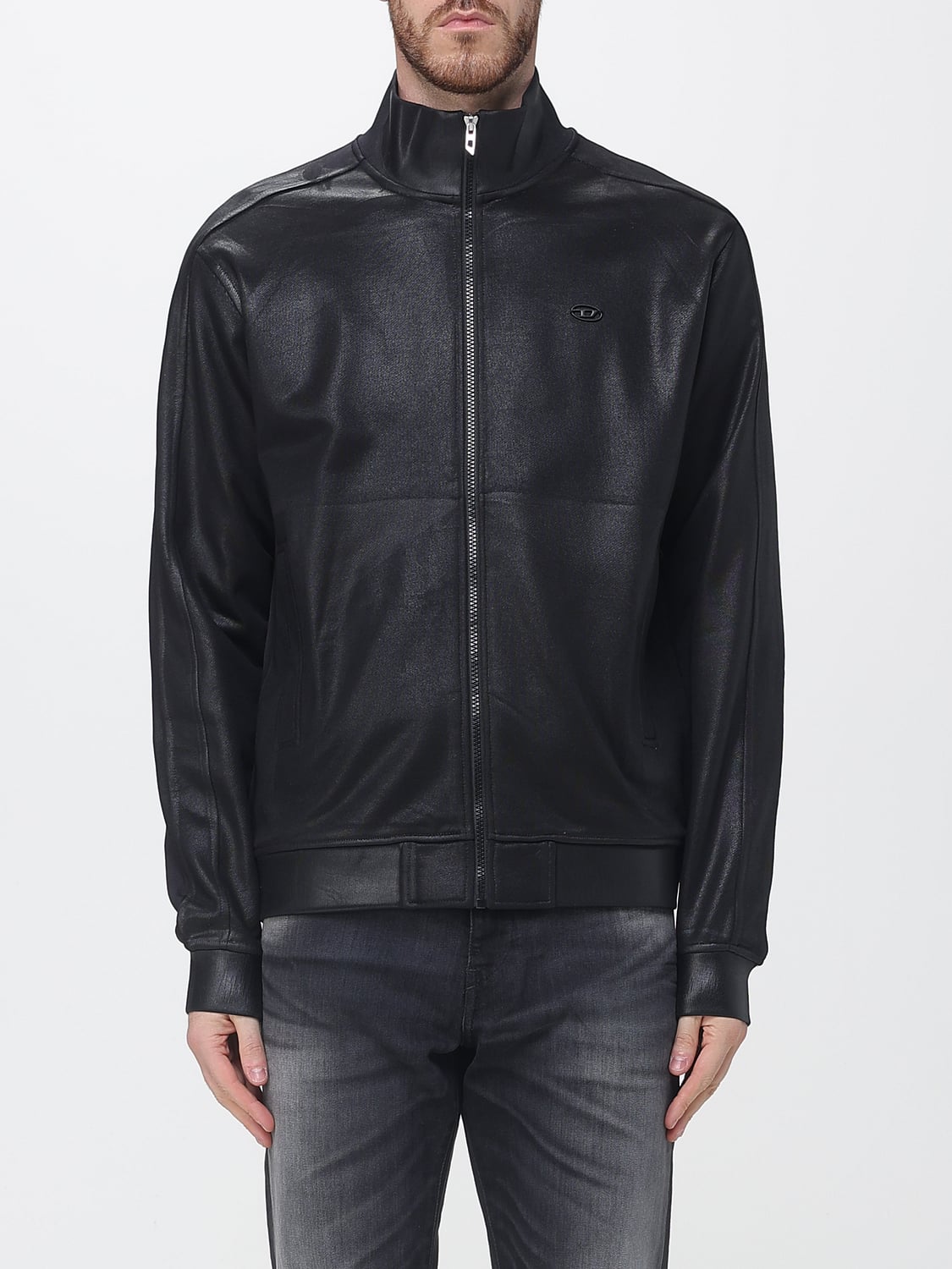 DIESEL SWEATSHIRT: Sweatshirt men Diesel, Black - Img 1
