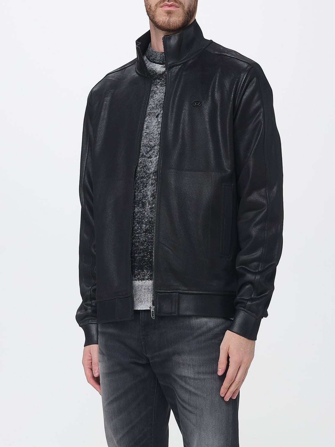 DIESEL SWEATSHIRT: Sweatshirt men Diesel, Black - Img 3