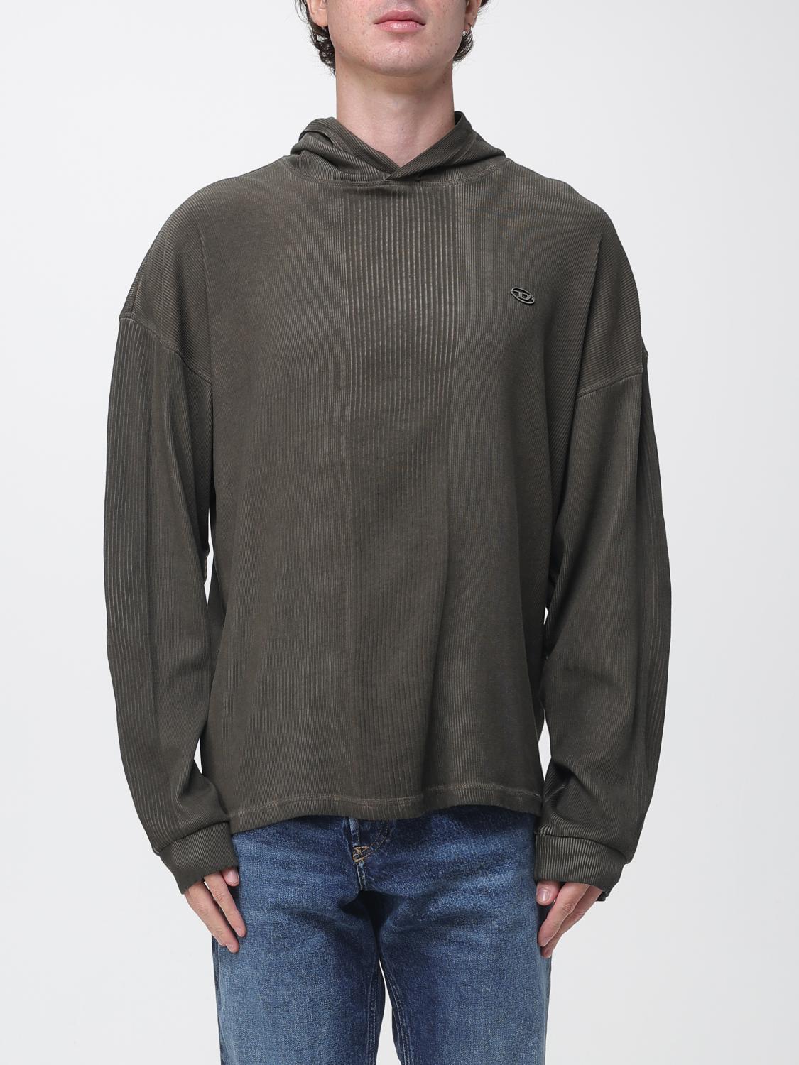 DIESEL SUDADERA: Sudadera hombre Diesel, Verde - Img 1
