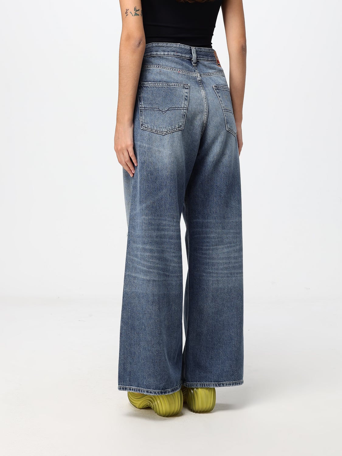 DIESEL JEANS: Jeans damen Diesel, Blau - Img 2