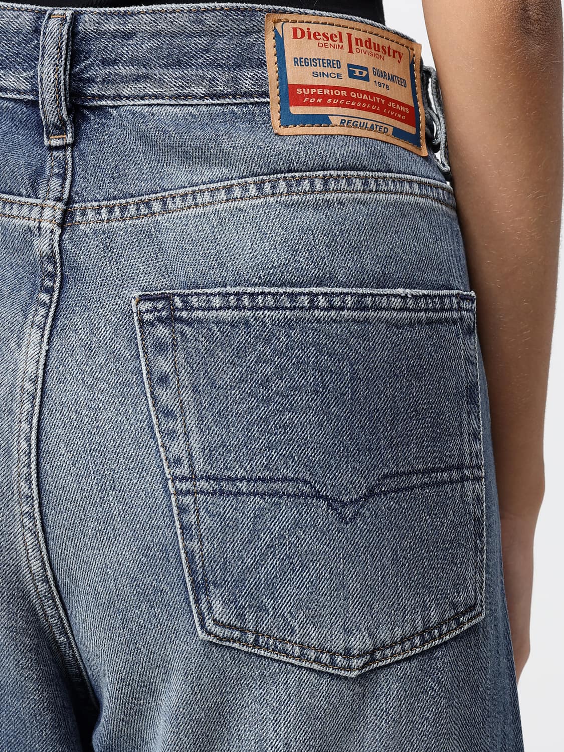 DIESEL JEANS: Jeans damen Diesel, Blau - Img 3